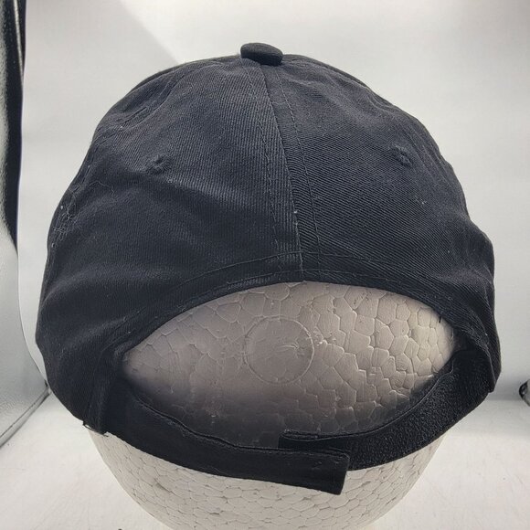 Carls Jr 75th Anniversary Adults Black Baseball Hat Cap Adjustable Casual Work - Picture 3 of 8